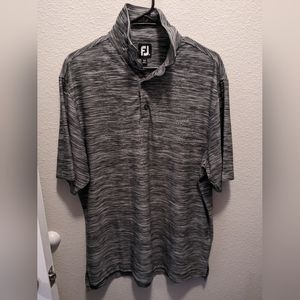 FootJoy Black and Grey Polo
